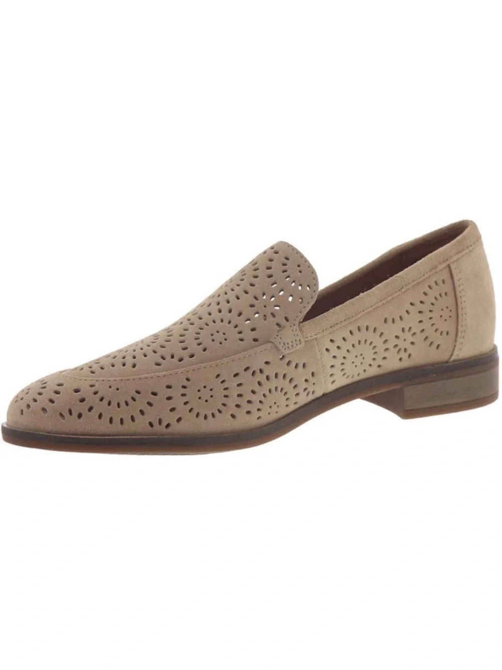 Clarks Women’s Trish Calla Loafer — Sand Suede EUC! - Picture 1 of 11
